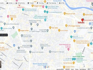 Tanah Toko Kos Aktif Murah Super Strategis Sudirman Pusat Manado