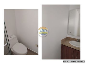 Casas con alberca, roof garden, 4 recámaras, 3 baños