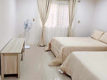 Corner Lot Bungalow House & Lot For SALE with pool in Angeles City near CLARK FREE PORT ZONE