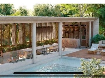 EXCLUSIVO DEPARTAMENTO VENTA COMPLETAMENTE AMUEBLADO COMPLEJO BOHO TULUM QUINTANA ROO