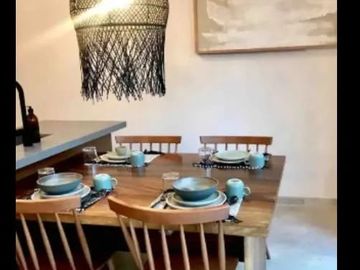 EXCLUSIVO DEPARTAMENTO VENTA COMPLETAMENTE AMUEBLADO COMPLEJO BOHO TULUM QUINTANA ROO