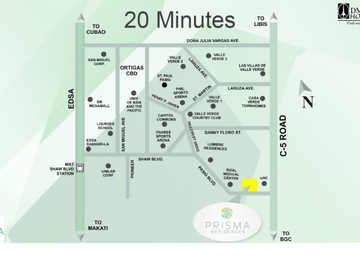 DMCI Homes 1 Bedroom Condo For Sale Prisma Residences Pasig City