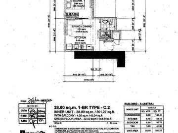 DMCI Homes 1 Bedroom Condo For Sale Prisma Residences Pasig City