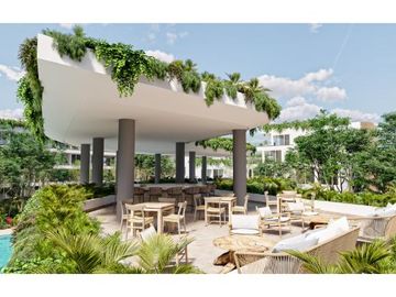Departamento tipo Loft en venta  en Playacar Playa del Carmen