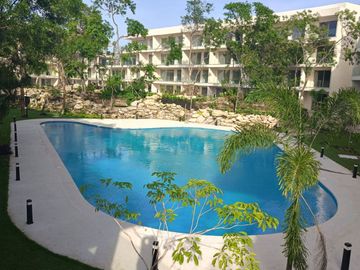 Departamento tipo Loft en venta  en Playacar Playa del Carmen