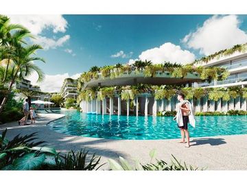 Departamento tipo Loft en venta  en Playacar Playa del Carmen