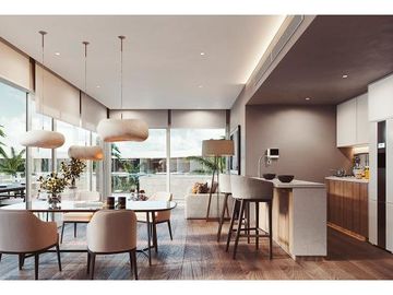 Departamento tipo Loft en venta  en Playacar Playa del Carmen