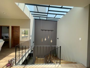 Moderna casa en Hacienda San Antonio, Metepec.