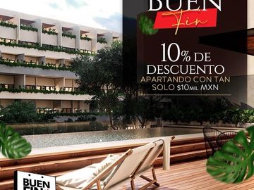 PREVENTA DEPARTAMENTO RESORT MERIDA YUCATAN ZONA DIAMANTE EN PUERTO PROGRESO