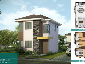 House and Lot for sale 3 Bedroom in Nuvali Laguna