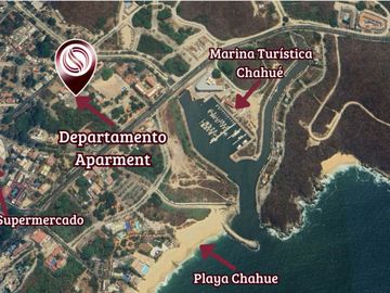 Condominio con acabados de lujo incluidos, en venta, Huatulco.