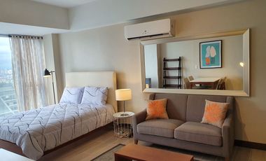 Three Central, Salcedo Village Studio unit for rent in Makati Metro Manila