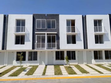 CASAS DE 4 RECAMARAS EN SENDEROES TECAMAC DESARROLLO PRIVADO EN OJO DE AGUA TECEMAC EDOMEX