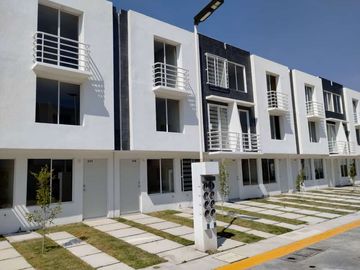 CASAS DE 4 RECAMARAS EN SENDEROES TECAMAC DESARROLLO PRIVADO EN OJO DE AGUA TECEMAC EDOMEX