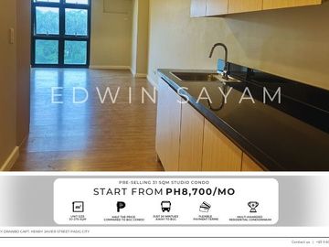 Multi -Awarded Residential Condominium 20 min to BGC Rush Sale Studio