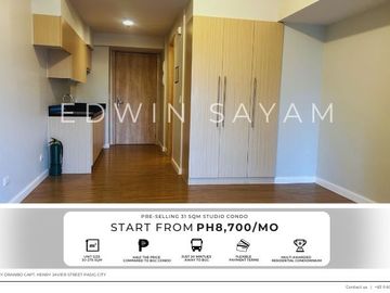 Multi -Awarded Residential Condominium 20 min to BGC Rush Sale Studio