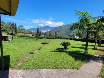 Pallatanga, Venta de Excelente Finca con Casa de Campo y Variada Plantación 1 Ha