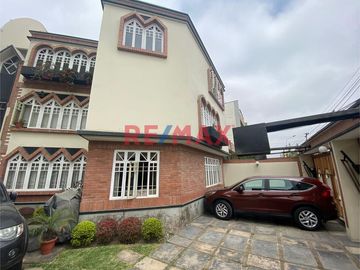 ID: 1060057  HERMOSO DEPARTAMENTO 100m2+AIRES 96m2 +COCHERA‼️ Con vista a la calle- San Borja