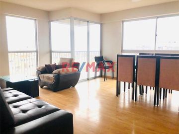 ID: 1075966 Vendo Amplio Departamento De 93.30M2 Vista Externa + 1 Cochera En Condominio, Maranga - San Miguel