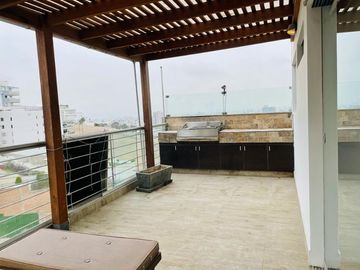 Departamento con terraza vista panoramica