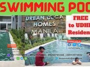 Condominium Near Philippine Normal University Urban Deca Manila Rent to Own thru PAG-IBIG, Bank or In-house