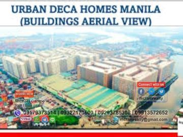 Condominium Near Philippine Normal University Urban Deca Manila Rent to Own thru PAG-IBIG, Bank or In-house