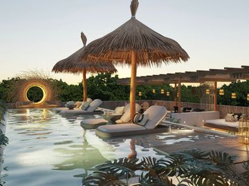 Departamento en Venta De 2 Habitaciones en Tulum Aldea Zama, Ubicado en zona de alta rentabilidad y plusvalia