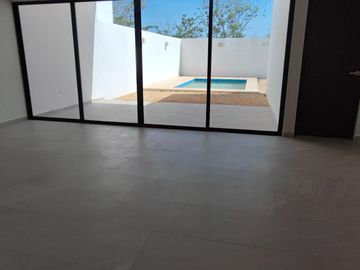 VENTA CASA NUEVA EN FRAC. TAMORA DE 3 RECAMARAS MAS CUARTO DE SERVICIO