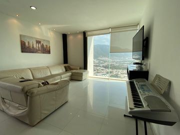 DEPARTAMENTO TIPO PENTHOUSE EN VENTA EN TORRE DE BALCONES DE SATELITE EN ZONA SUR EN MONTERREY.