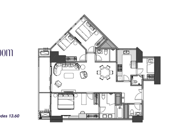 Pre Selling Penthouse Unit in Laya Tower by Shang Properties near Subway Station, Malls, Schools, Hospitals - Best Investment, Promo Terms with Discou