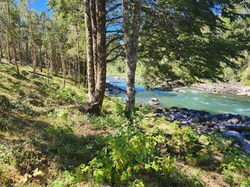 En Riñinahue, Espectacular predio de 52ha con 390m de orilla de río Nilahue