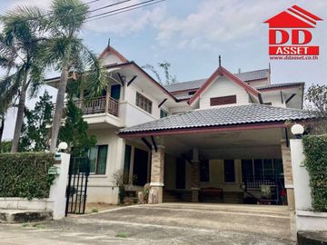 ขายบ้านเดี่ยว 2 ชั้น บ้านสวนจิรัชญา หางดง เชียงใหม่ ห่างจากสนามบินเพียง 10 นาที รหัส H8011