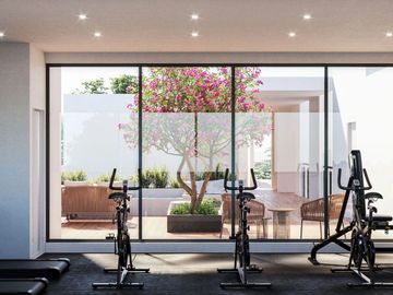 Departamento con terraza, Roof garden y gimnasio, en venta, Benito Juarez, Ciudad de México.