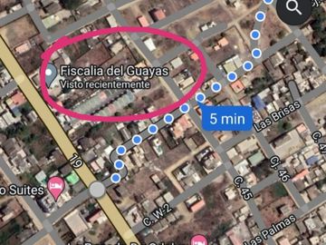 En venta terrenos esquineros en Via Data Posorja en Playas Villamil, cerca al mar.