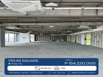Prime Bare Office Space for Sale in Trium Square at Pasay City