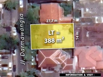 RUMAH at Jl. DARMAWANGSA, KEBAYORAN BARU, JAKSEL