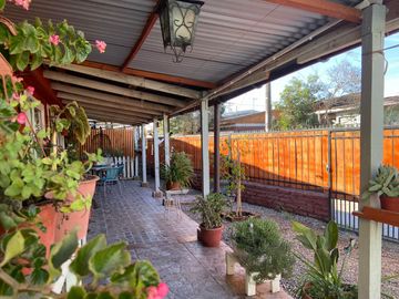 TERRENO CON CASA COSTADO NUEVA ESTACIÓN METRO TREN TALAGANTE