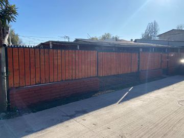 TERRENO CON CASA COSTADO NUEVA ESTACIÓN METRO TREN TALAGANTE