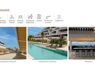 Departamento en venta en Merida VISTA AL MAR