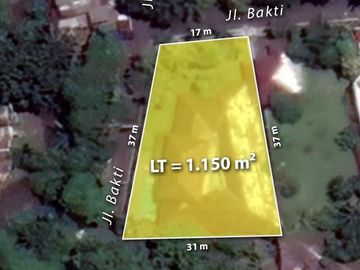 DIJUAL RUMAH JL BHAKTI / CILANDAK KKO, JAKSEL