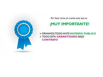 ¡¡¡CUMPLE TU SUEÑO DE TENER TU PROPIA CASA/DEPARTAMENTO O INVIERTE EN UNO DE LOS MERCADOS MÁS SEGUROS, BIENES RAICES!!!