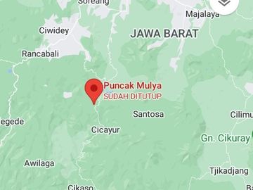 Tanah Potensi Wisata Air Terjun & Kebun Teh seluas 73 Ha di Puncak Mulya, Pangalengan.