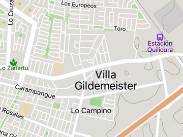 CALLE ORIENTE, VILLA GILDEMAISTER, QUILICURA.