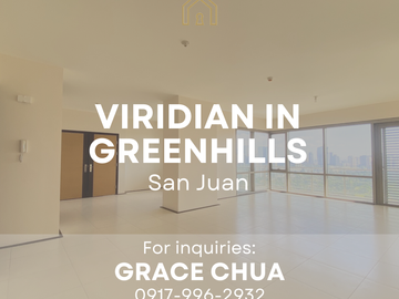 Viridian in Greenhills 3BR Condo for Sale, San Juan near Connor at Greenhills