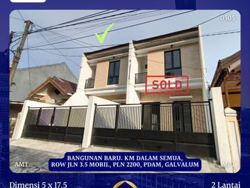 Rumah Baru Surabaya Timur SHM  Nirwana Eksekutif dkt Jemursari UBAYA Tenggilis Baruk
