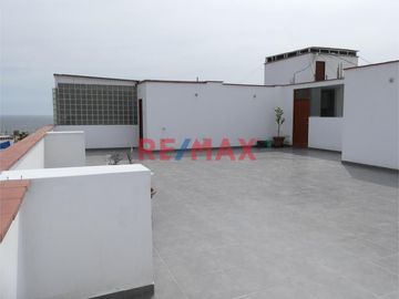 Duplex En Venta - 2 Balcones - Terraza - Vista Parcial Del Mar - San Bartolo