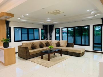 2 storey detached house sale 22MB, with tenant 100KB,440 sqWa., 5 bedrooms, 6 bathrooms, swimming pool, near Mae Jo Municipality, San Sai District, Ch