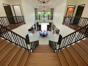 2 storey detached house sale 22MB, with tenant 100KB,440 sqWa., 5 bedrooms, 6 bathrooms, swimming pool, near Mae Jo Municipality, San Sai District, Ch