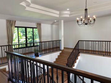 2 storey detached house sale 22MB, with tenant 100KB,440 sqWa., 5 bedrooms, 6 bathrooms, swimming pool, near Mae Jo Municipality, San Sai District, Ch