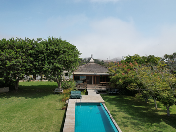 VENDO CASA DE CAMPO 10,000 M² KM 86 PAN SUR MALA